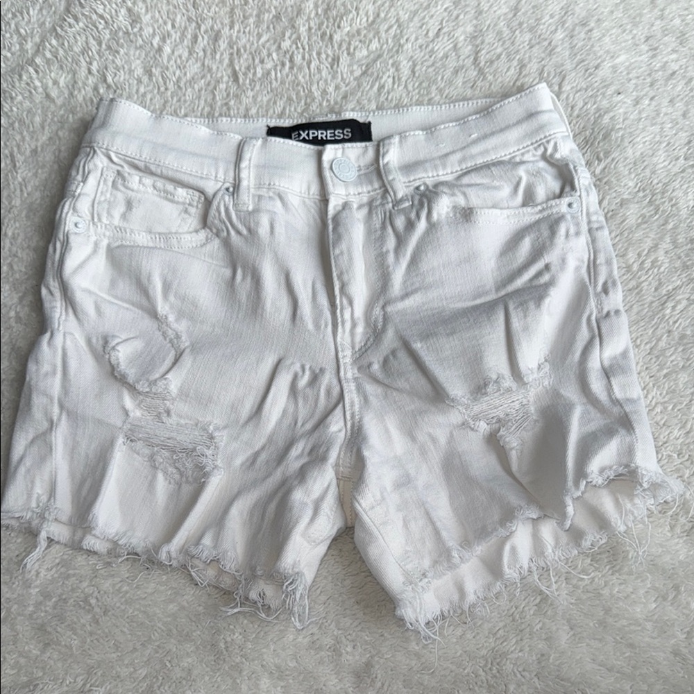 Express Distressed Shorts